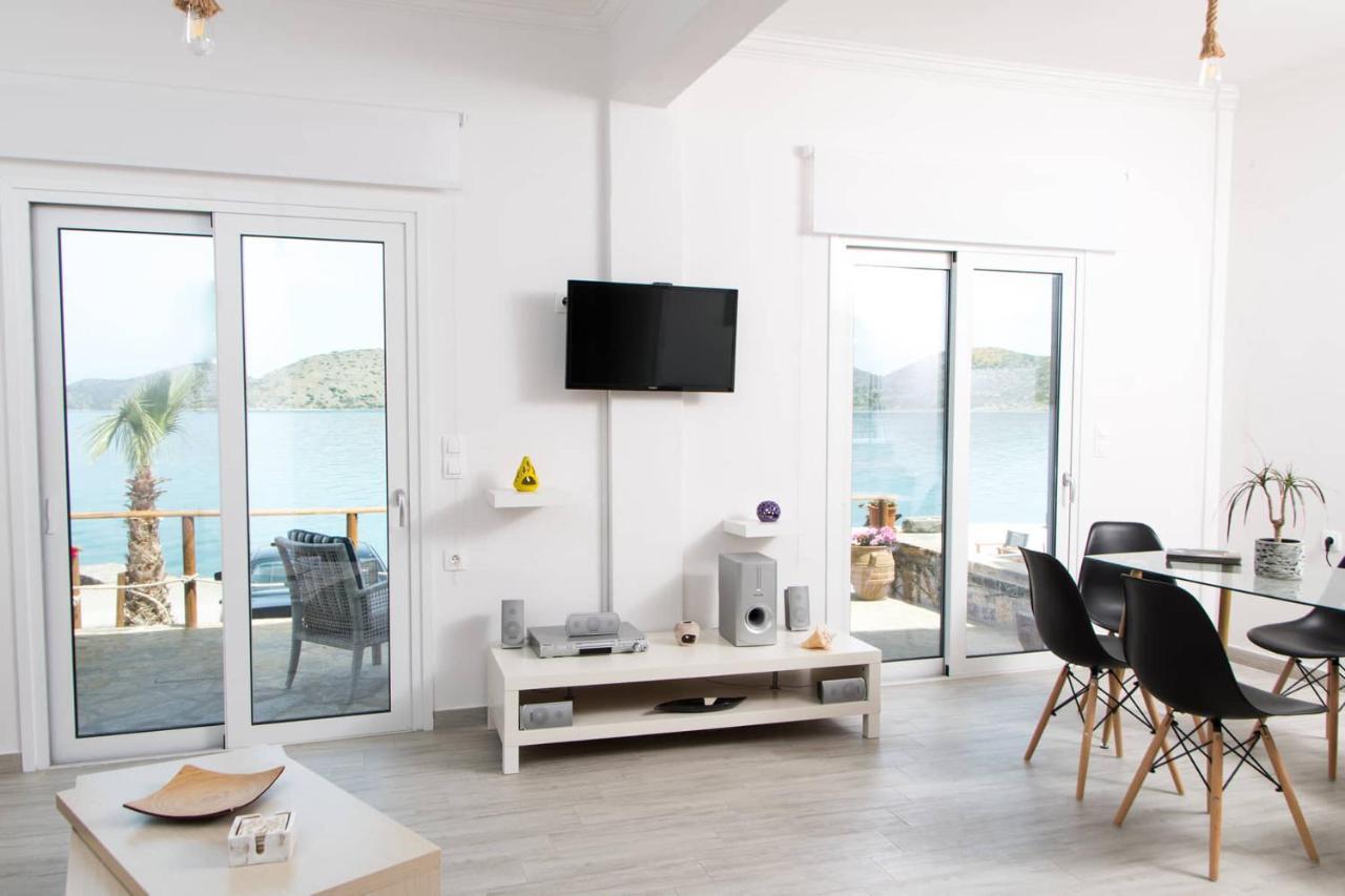 Iliana Sea Side House Vila Eloúnda Exterior foto