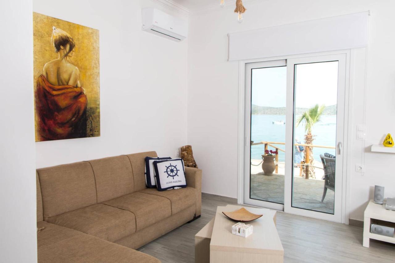 Iliana Sea Side House Vila Eloúnda Exterior foto
